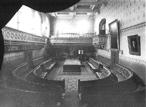 The Legislative Assembly Chamber in 1908