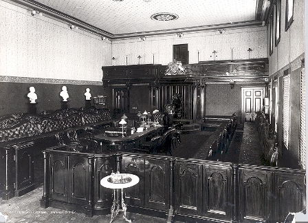 The Council Chamber in the 1890s