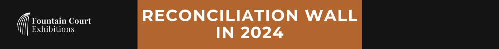 Reconciliation wall in 2024