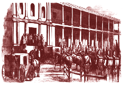 First elected Legislative Council, 1843 Opening of the new Legislative Council Chamber by Governor Fitzroy, 1843