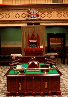 Legislative Assembly, Chamber, Table, Parliament House The Table in the Legislative Assembly