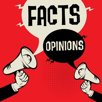 Hands holding megaphones saying Facts and Opinions - web version - shutterstock - 791376520.jpg