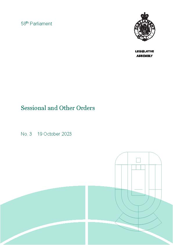 Decisions from the Chair - Considered Rulings Cover