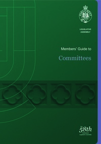 Member's Guide to Committees Cover 