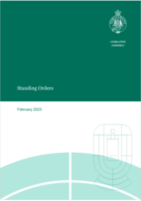 Standing Orders Cover