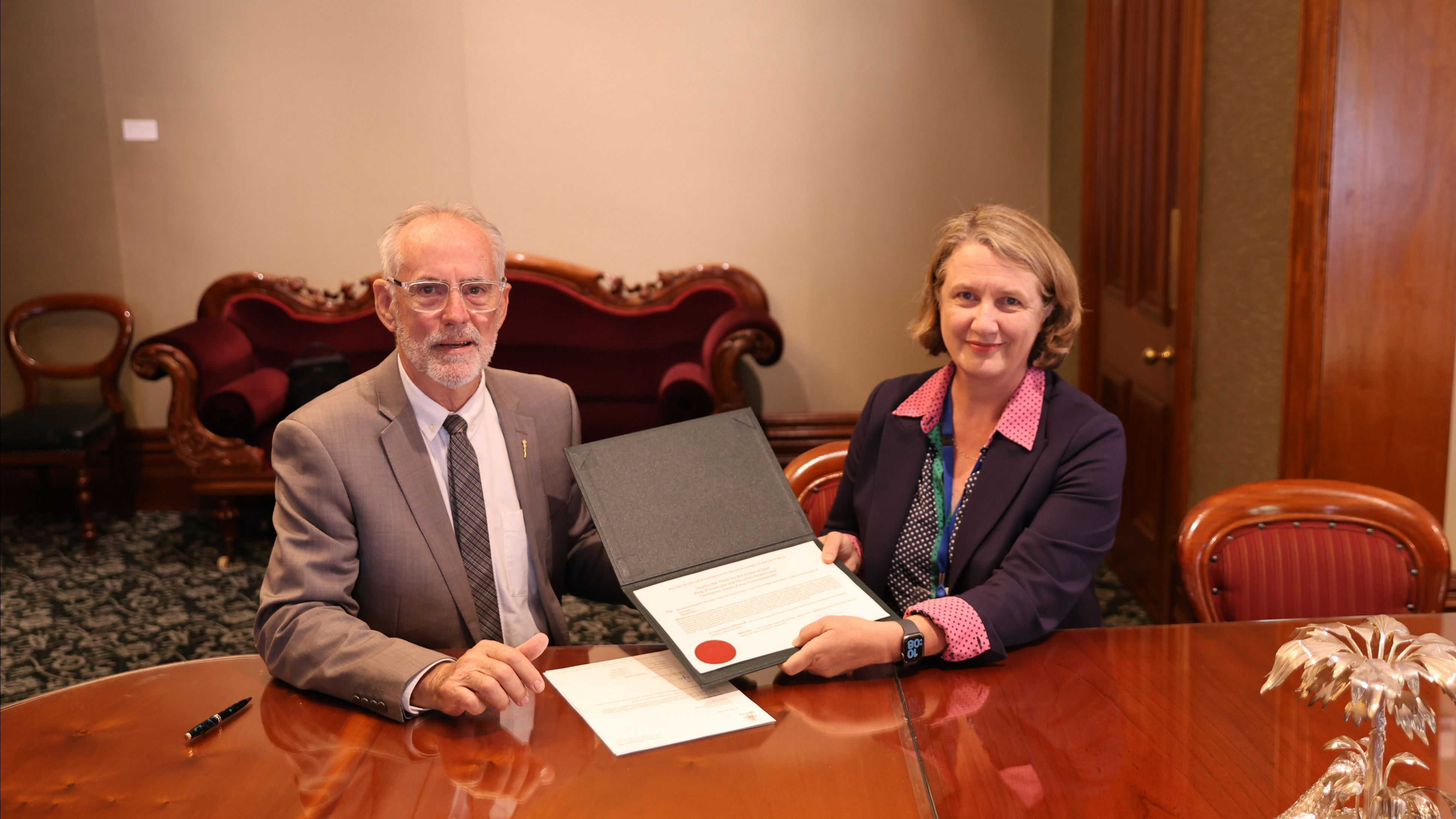 Signing Writs Electoral Commissioner 2025.jpg