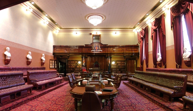 The chamber from the public gallery