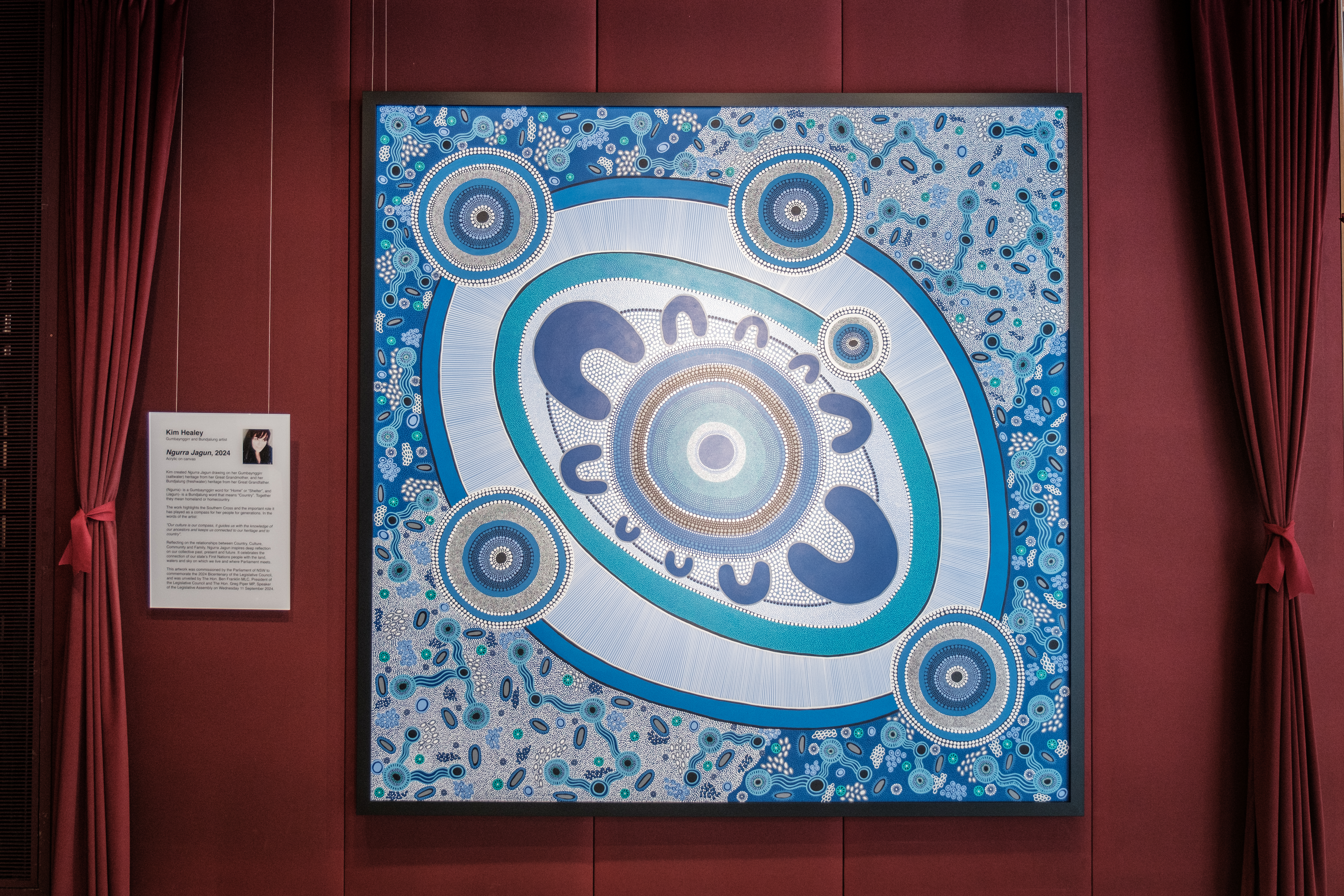 Ngurra Jagun Artwork by Kim Healy